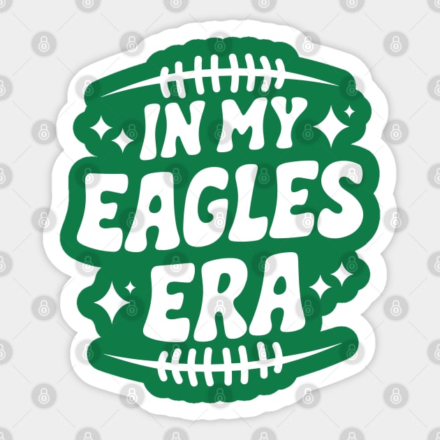 in my eagles era Sticker by AZEERTEE